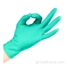 Latex Medical Gloves Green Medium